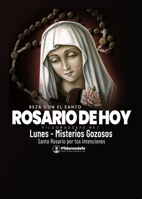 video del santo rosario|rezo del santo rosario hoy.